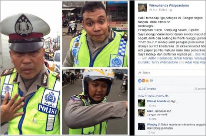 Pemotor yang Mengaku Dipukuli Oknum Polisi Ternyata Bohong?