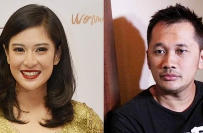 Foto Dian Sastro Serius Dengan Hanung Bramantyo Demi 'Kartini'