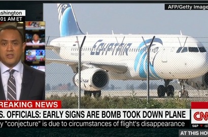 Amerika Duga EgyptAir MS804 Disabotase dan Diledakkan?
