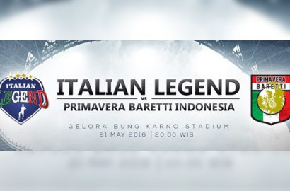 Siap-Siap, Legenda Sepak Bola Indonesia Bakal Tanding Bareng Tim Italia