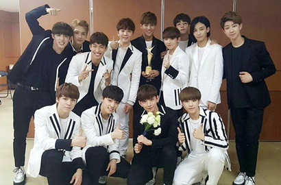 Menang Asia Model Awards 2016, Seventeen Ucap Terima Kasih 3 Bahasa
