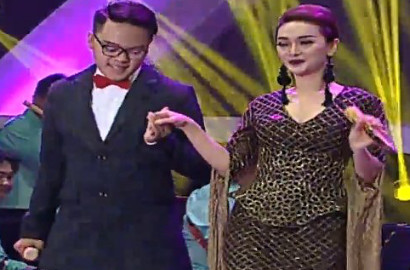 Duet Mesra Bareng Zaskia Gotik, Danang Bikin Fans 'D'Academy 3' Baper
