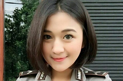 Bripda Muthia, Polisi Cantik yang Dianiaya Ternyata Anak Artis