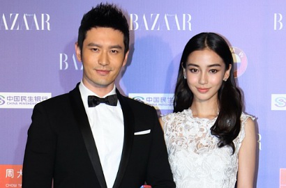 Angelababy Pamer Foto Manis Rayakan Setahun Pernikahan dengan Huang Xiaoming