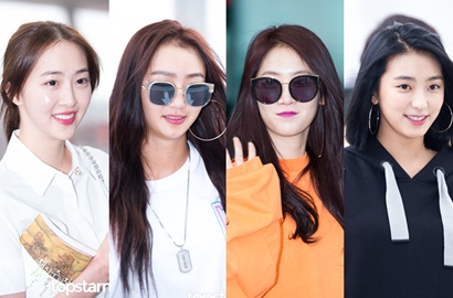 'Lupa' Pakai Bawahan di Bandara, Busana Soyu Sistar cs Bikin Heboh