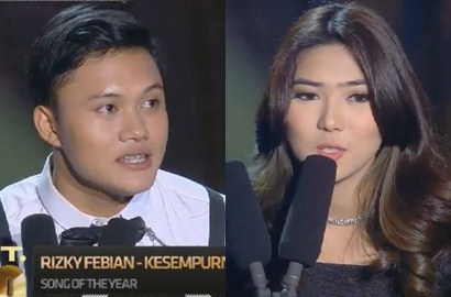 Isyana dan Rizky Febian Berjaya, Ini Daftar Pemenang Indonesian Choice Awards 2016