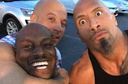 Pemain 'Fast and Furious 8' Sumringah di Hari Pertama Syuting