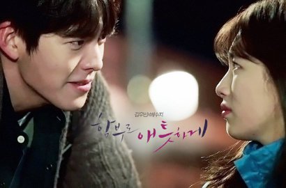 Bikin Baper, Suzy-Kim Woo Bin Nyaris Ciuman di Poster 'Uncontrollably Fond'