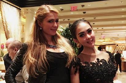 Kirim Pesan WhatsApp, Paris Hilton Minta Syahrini Balas Komentar di IG