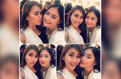 Ayu Ting Ting Selfie Imut Bareng Prilly, Netter Malah Tanya Soal Jessica Iskandar