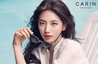 Seksi Banget, Suzy miss A Pamer Belahan Dada di Baeksang Awards 2016