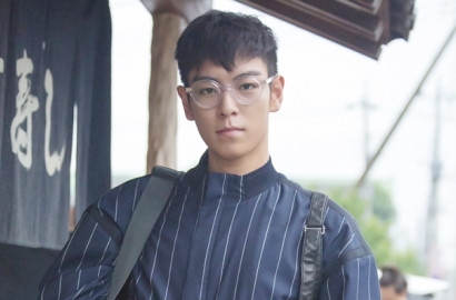 T.O.P Tetap Unyu Berdarah-Darah Syuting Tabrakan di Film 'Out of Control'