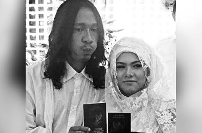 Usai Foto Mesra Bareng Pria, Aming Resmi Nikah dengan Evelyn Alias Kevin