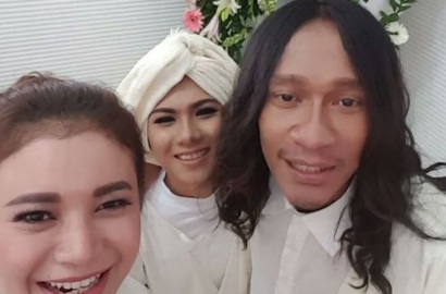 Rossa Datang ke Pernikahan Aming dan Kevin, Ini Videonya