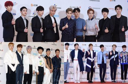 NCT U, EXO, VIXX cs Tampil Super Kece di Red Carpet Dream Concert 2016