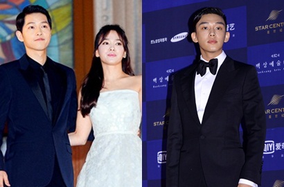 Foto Bareng, Song Hye Kyo Malah 'Mepet' Yoo Ah In Bukan Song Joong Ki