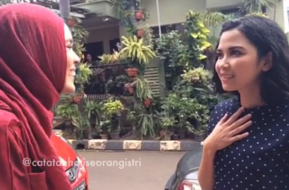Tukar Peran, Dewi Sandra Bikin Ngakak Akting Jahat Ala Dinda Kanya Dewi di 'CHSI2'
