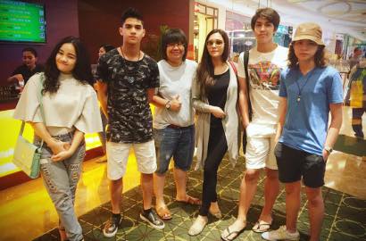 Ngabuburit Bareng Al, El dan Dul, Keponakan Imut Maia Sukses Curi Perhatian