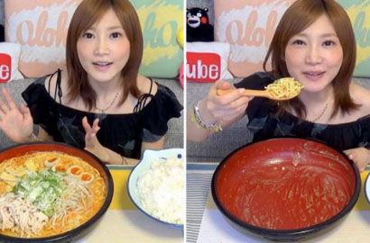 Keren, Wanita Jepang Ini Sanggup Habiskan 5 Kilogram Mie Instan Sekali Makan