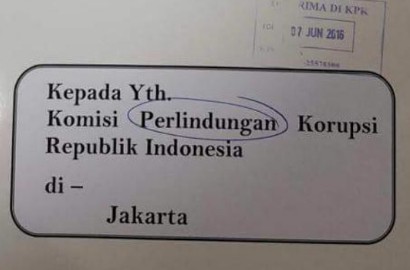Tulis KPK 'Komisi Perlindungan Korupsi', Pegawai Kemendagri Dipecat Tidak Hormat