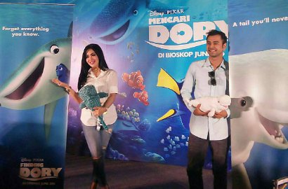 Pertama Kali Jadi Dubber 'Finding Dory', Syahrini Ngaku Deg-Degan