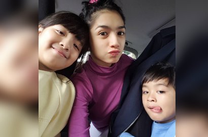 Sempat Lama Berpisah, Angel Karamoy Ajak Anak Menonton Atraksi Sirkus