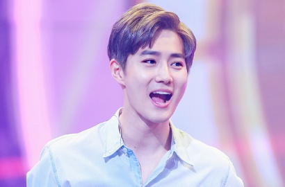 Siap Unjuk Vokal di 'Duet Song Festival', Suho EXO Pamer Selfie Unyu