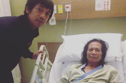 Ikut Jenguk, Rian D'Masiv Kabarkan Kondisi Terbaru Yon Koes Plus