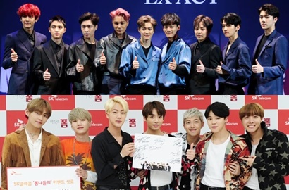 Ada Kemiripan Antara Lagu EXO dan BTS, Ini Reaksi EXO-L dan ARMY