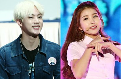Foto Ini Jadi 'Bukti' Jin BTS dan Sowon G-Friend Pacaran, Masa Sih?