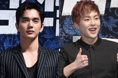 Intip Kompaknya Yoo Seung Ho-Xiumin EXO di Foto BTS 'Kim Sun Dal'