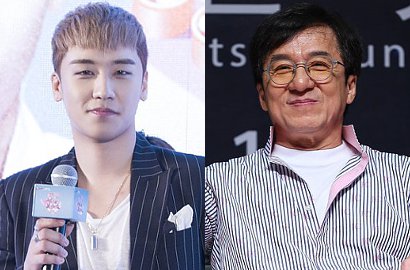 Ngefans Berat, Seungri Bangga Unggah Foto Sama Jackie Chan
