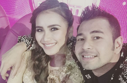 Wajah Raffi Ahmad Disamarkan Saat Foto Bareng Ayu Ting Ting, Kenapa?