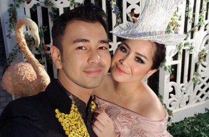 Pakai Gaun Merah Semi Transparan, Nagita Slavina Dipuji Super Seksi