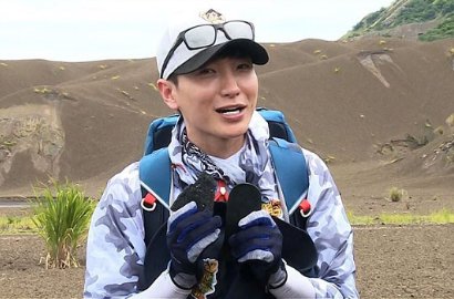 Daki Puncak Gunung Tavurvur di 'Laws of the Jungle', Leeteuk Banjir Air Mata