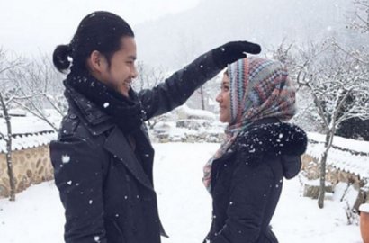 Berpasangan, BCL-Morgan Tertantang Tak Bersentuhan di 'Jilbab Traveler'