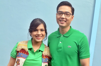 Nycta Gina-Rizky Kinos Ceritakan Ramadhan Pertama dengan Buah Hati