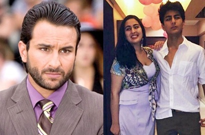 Habiskan Waktu Luang Intip Serunya Saif Ali Khan Main Tenis Bareng Kedua Anaknya