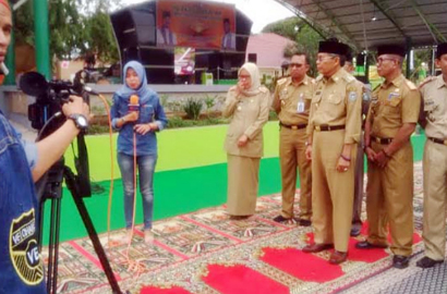 Wali Kota dan Pejabat di Sulsel Injak Karpet Shalat Pakai Sepatu