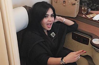 Serunya Syahrini Pimpin Senam Muka Ala Princess di 'Dahsyat'