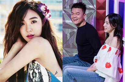 Beri Dukungan, Min Hyo Rin dan JYP Datang ke Konser Solo Tiffany SNSD