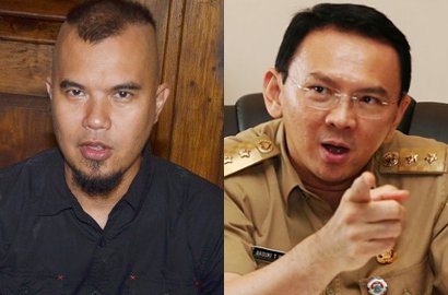 Dianggap Pencitraan, Ahmad Dhani Minta MUI Haramkan Ahok Masuk Masjid