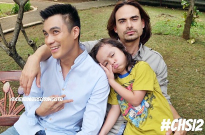 Serius Akting Bareng Ashraf Sinclair, Baim Wong Malah Bikin Gaduh di 'CHSI2'