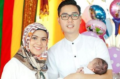 Mantap Berhijab, Ini Pesan Rizky Kinos untuk Nycta Gina