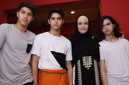 Mudik Lebaran, Maia Estianty Boyong Al-El-Dul ke Surabaya