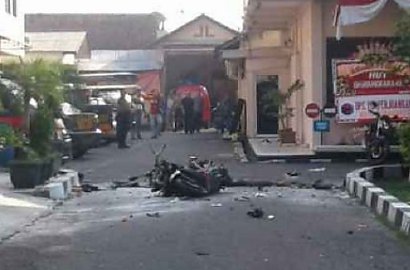 Pelaku Ucapkan Kalimat Syahadat Sebelum Ledakkan Bom di Marpolresta Solo