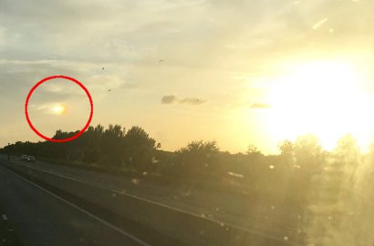 Beredar Foto Muncul Dua Matahari di Langit Inggris, Beneran?