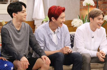 Kocak! Chanyeol, Suho dan Chen Gelagapan Ditanya Soal Ciuman Pertama