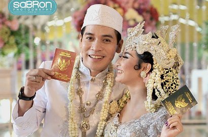 Nikahi Sang Kekasih, Ricky Perdana Gelar Resepsi Dua Kali