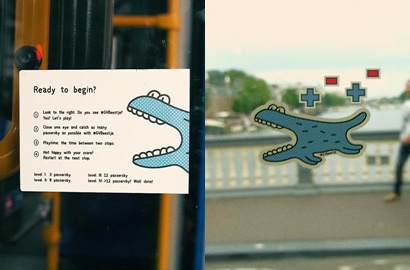 Tanpa Ponsel, Game Sederhana di Amsterdam Ini Bikin Penumpang Bus Tak Bosan